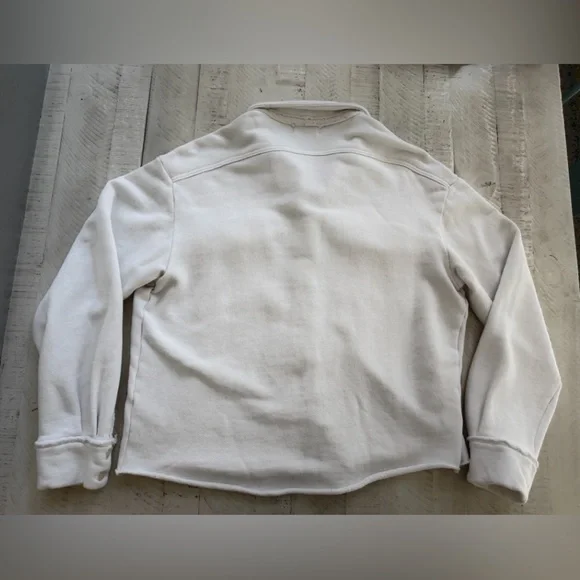 Cotton Citizen Brooklyn Button-Down Shirt Jacket - Size Small Oversized - Picture 5 of 13